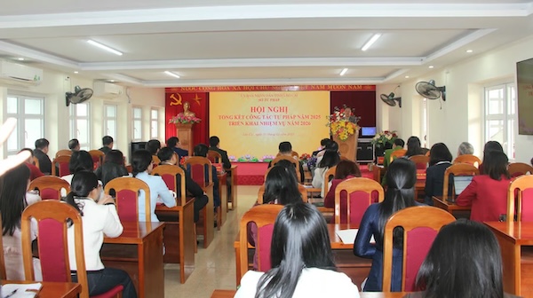 Tư pháp Lào Cai hoàn thành vượt 35% khối lượng công việc